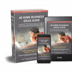 Kindle Book Home Business Ideas cover marketing image