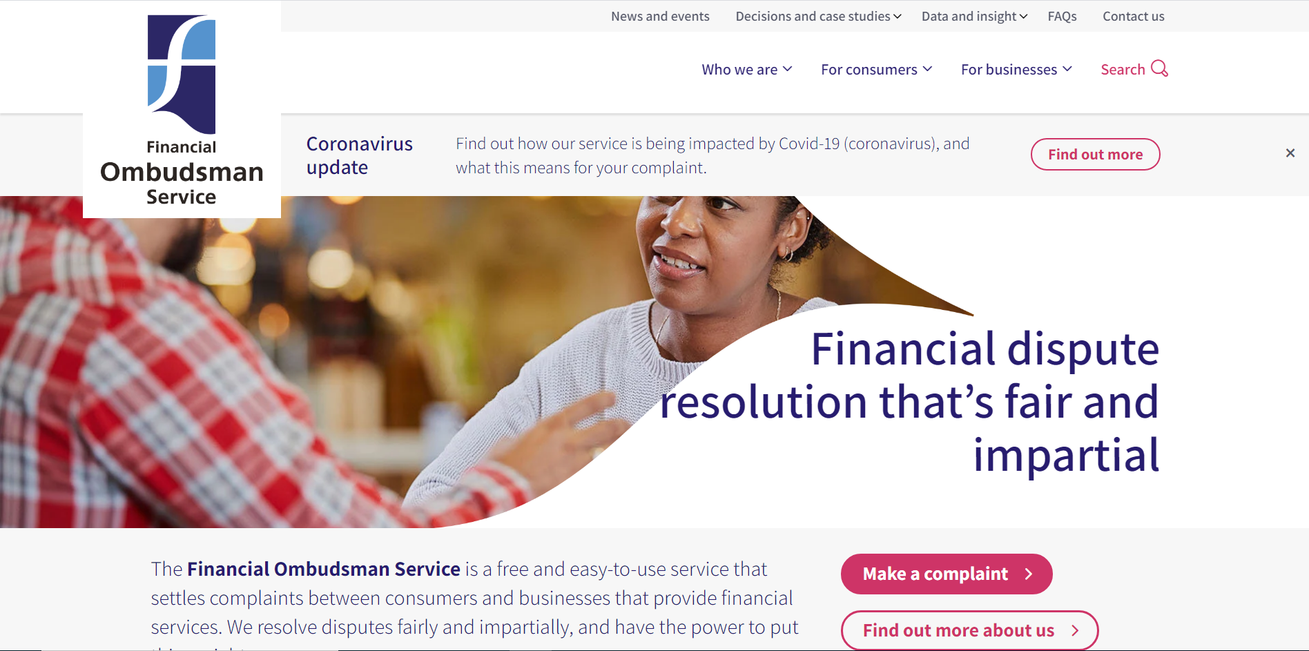 Financial Ombudsman Service