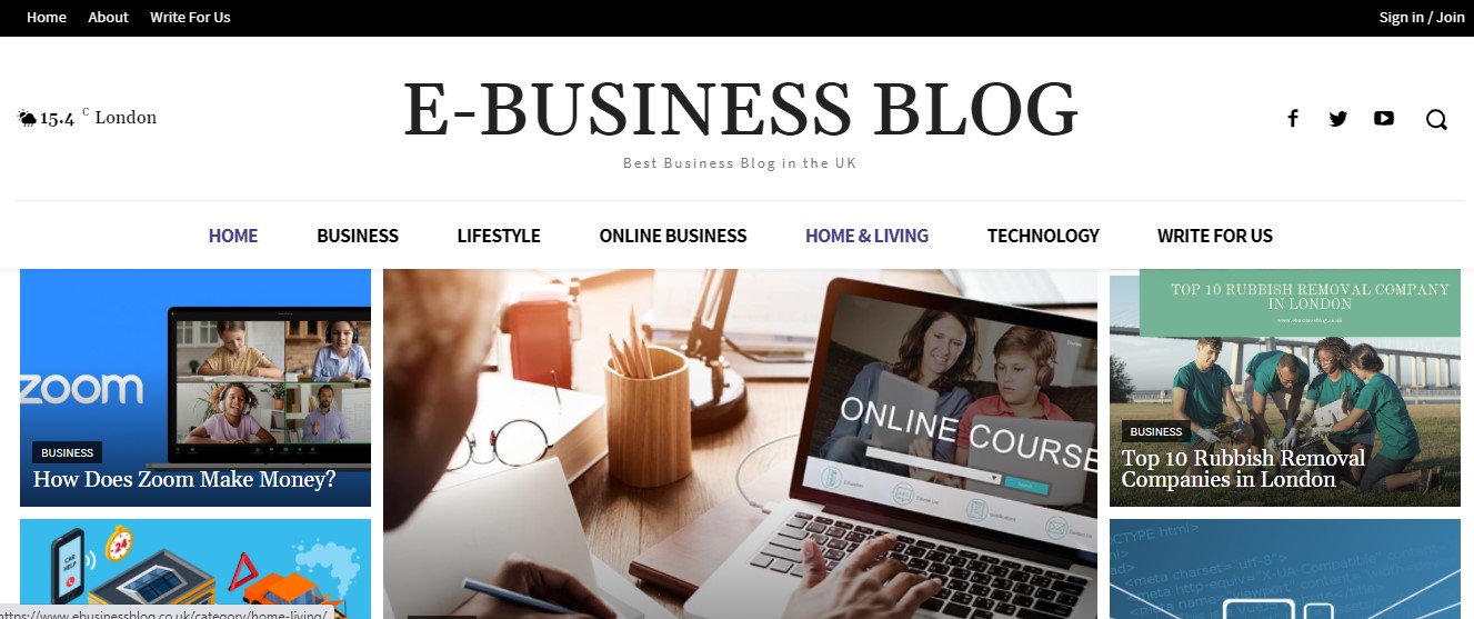 ebusiness blog