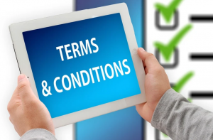 Terms and conditions on a boat loan