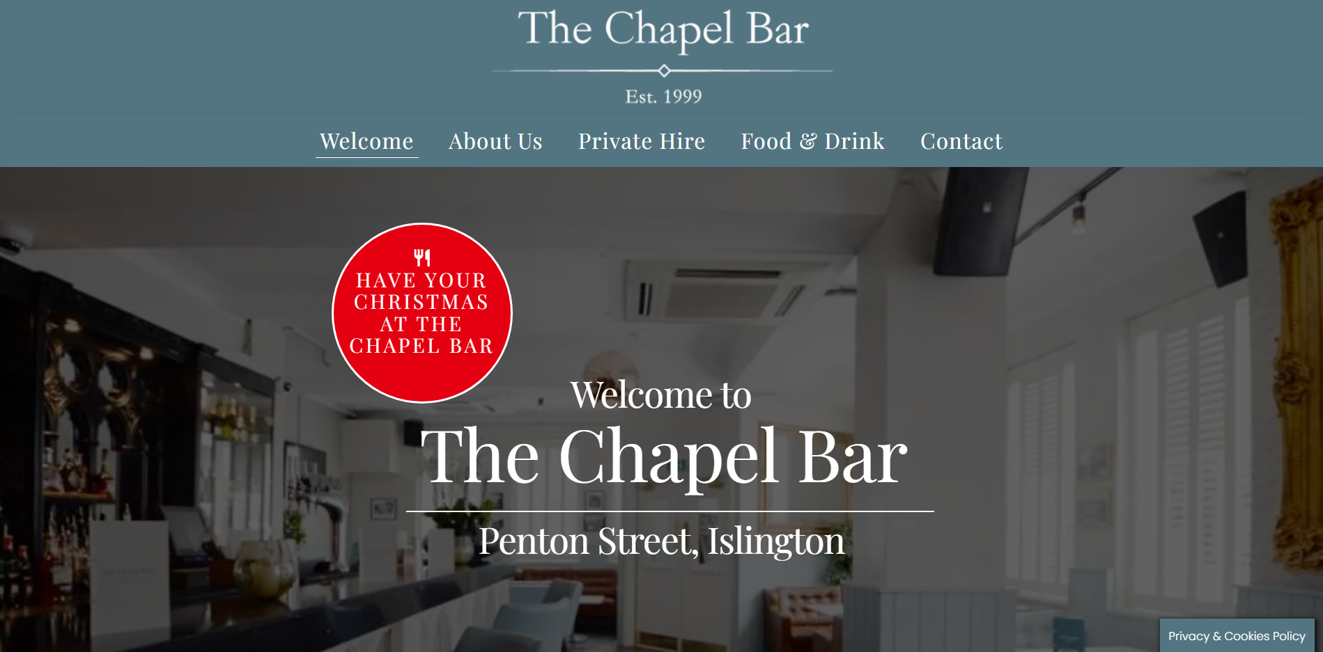 The Chapel Bar The Chapel Bar