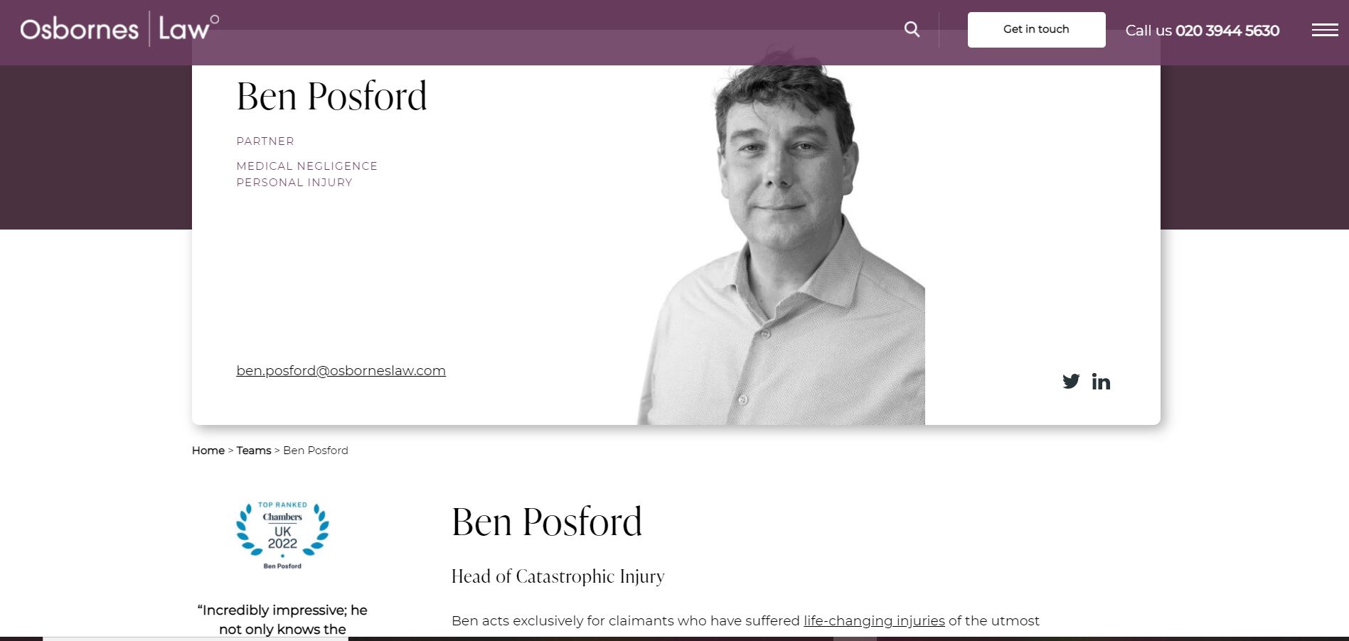 Ben Posford Ben Posford