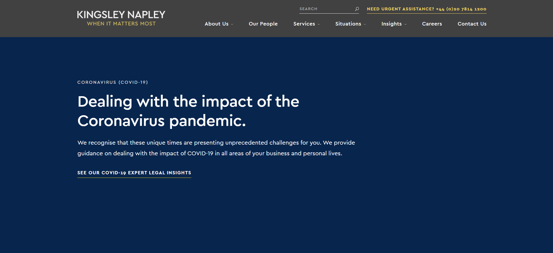 Kingsley Napley LLP Kingsley Napley LLP