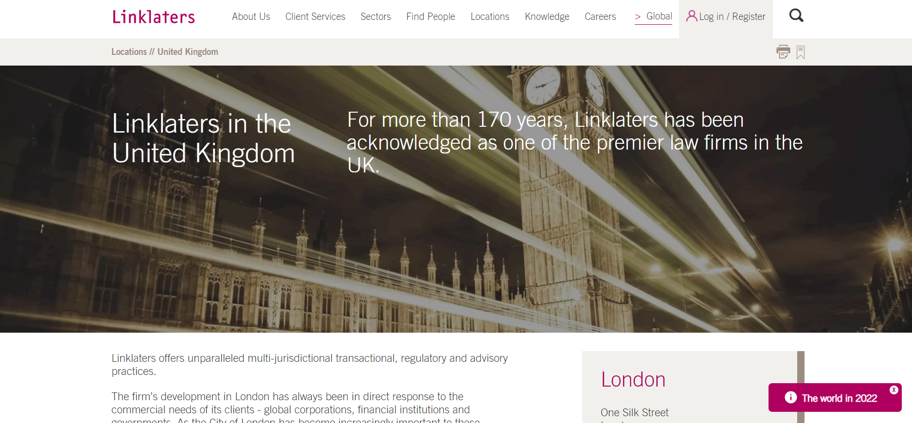Linklaters Linklaters