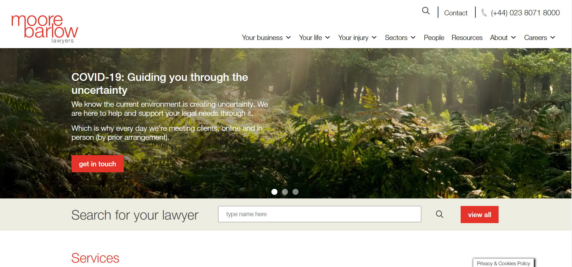Moore Barlow LLP Moore Barlow LLP