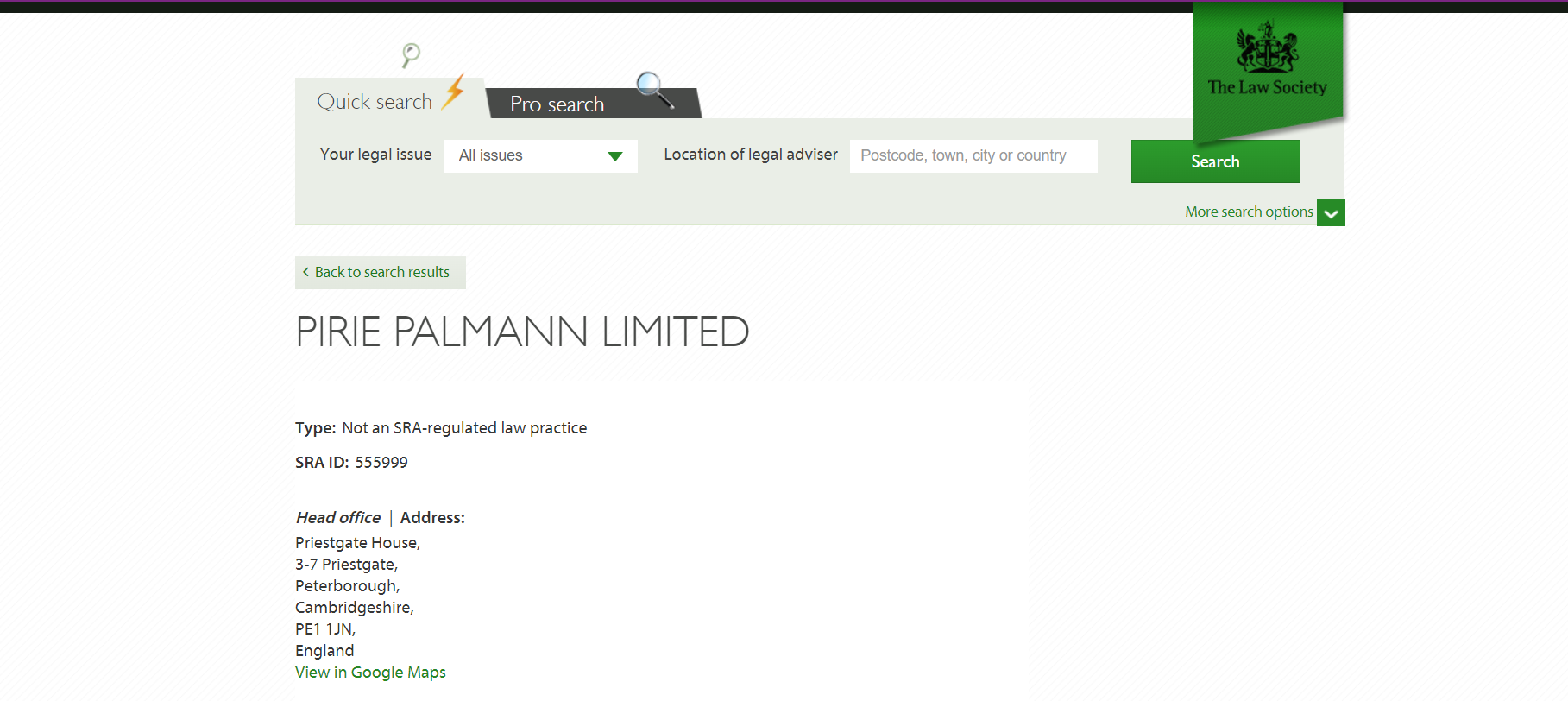 Pirie Palmann LTD Pirie Palmann LTD