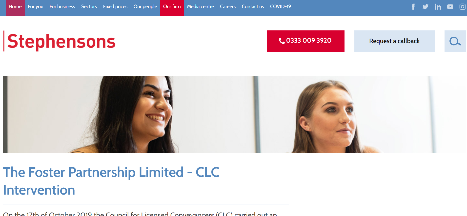 The Foster Partnership Limited The Foster Partnership Limited