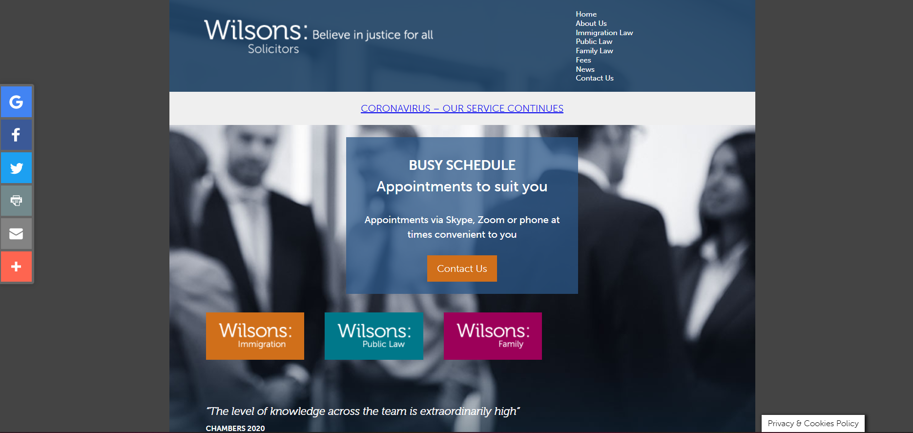 Wilson Solicitors LLP Wilson Solicitors LLP