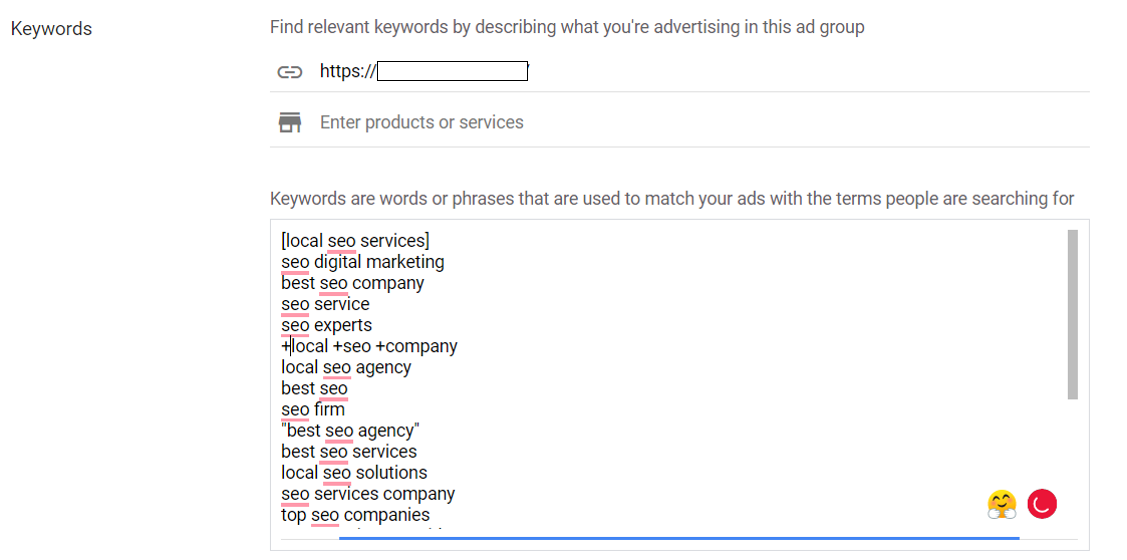 Keyword Match Types