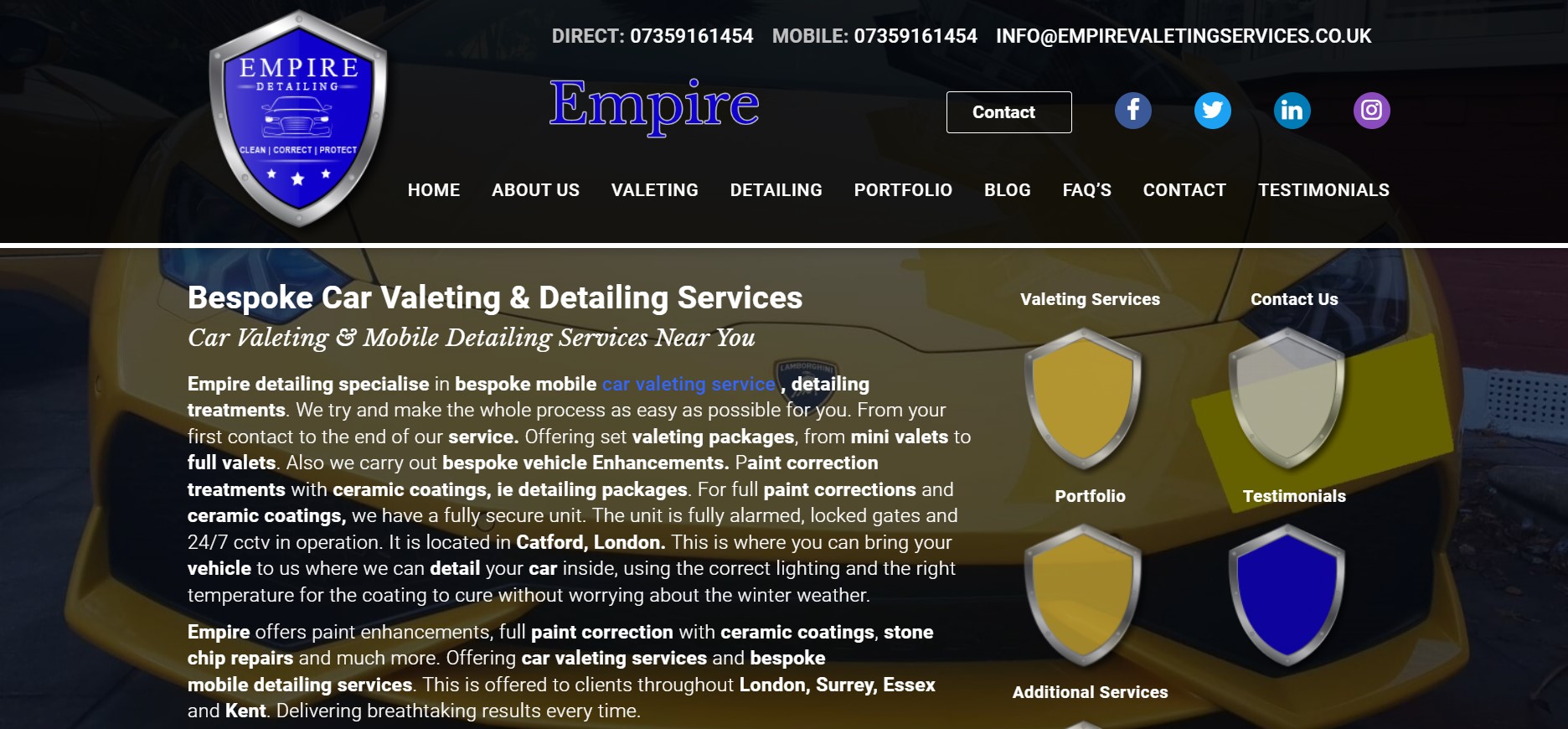 Empire valeting Empire valeting