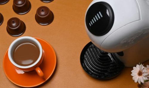 Capsule coffee machine