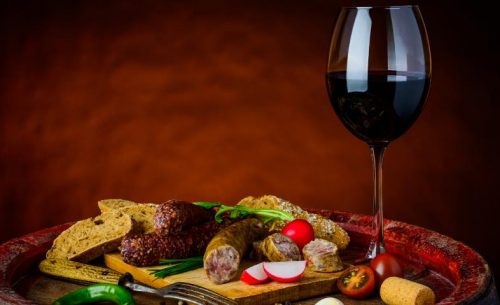 what is wine food