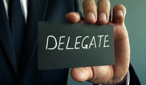 Delegate Wisely