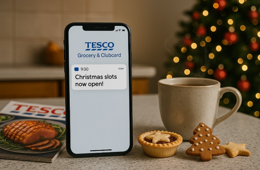 Tesco Christmas Delivery Slots 2025 | When Do They Open and How to Book