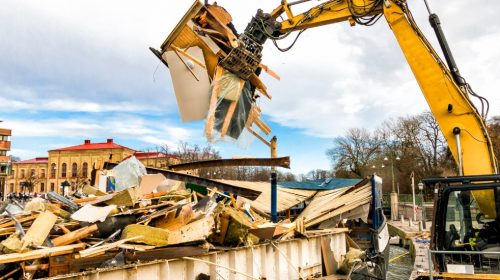 We Can Recycle Because of Demolition