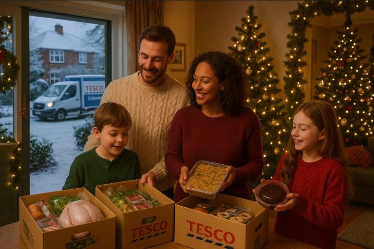 Tesco delivery saver christmas slots 2025