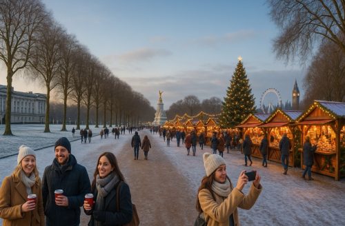 What Are the Top Attractions Near Buckingham Palace at Christmas