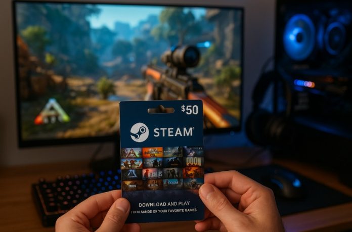 steam wallet codes for gamers