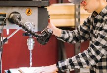 how to set up magnetic drill press