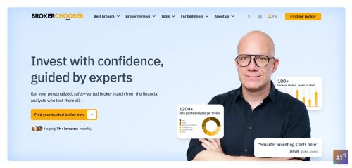 BrokerChooser - Best for Safe Broker Comparisons and Research