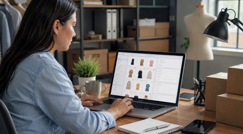 Product listing setup for local search
